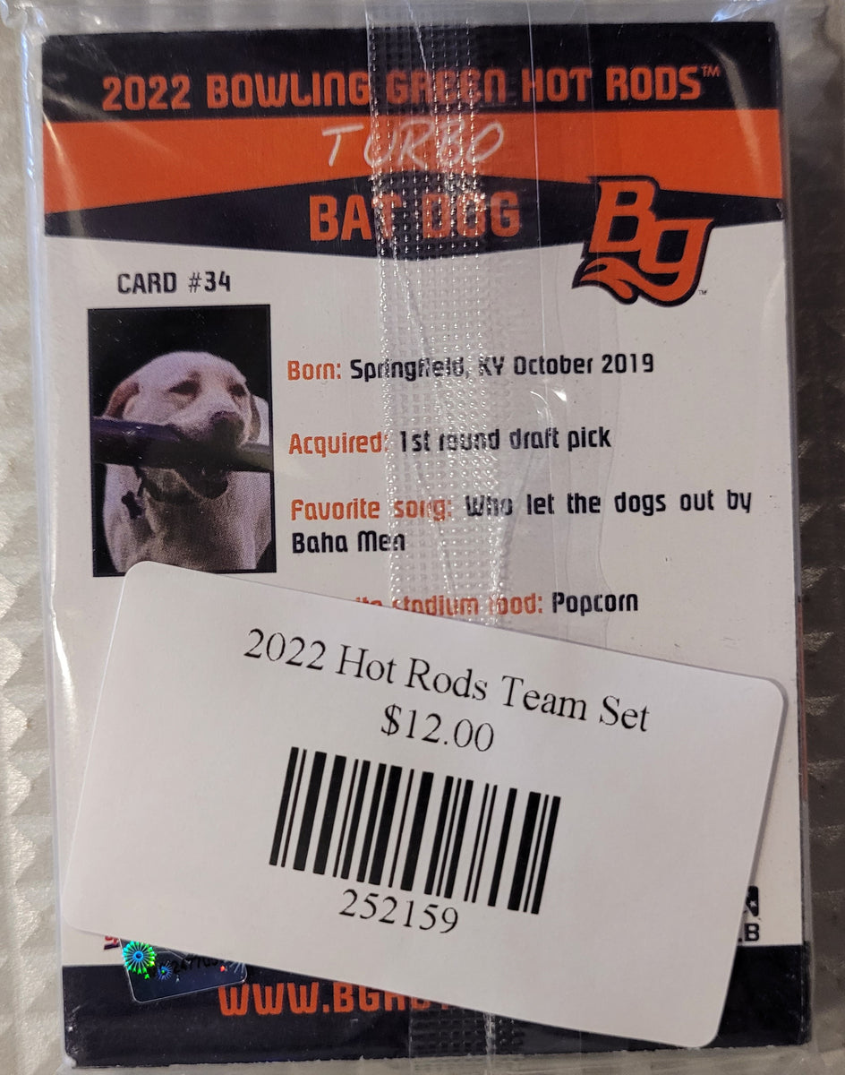 2021 BOWLING GREEN HOT RODS TEAM SET COMPLETE NEW