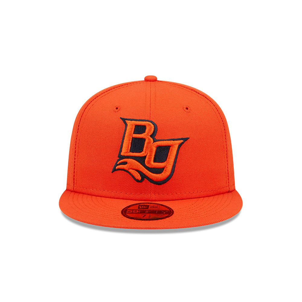 Bowling Green Hot Rods 59Fifty Player's Orange Home Cap