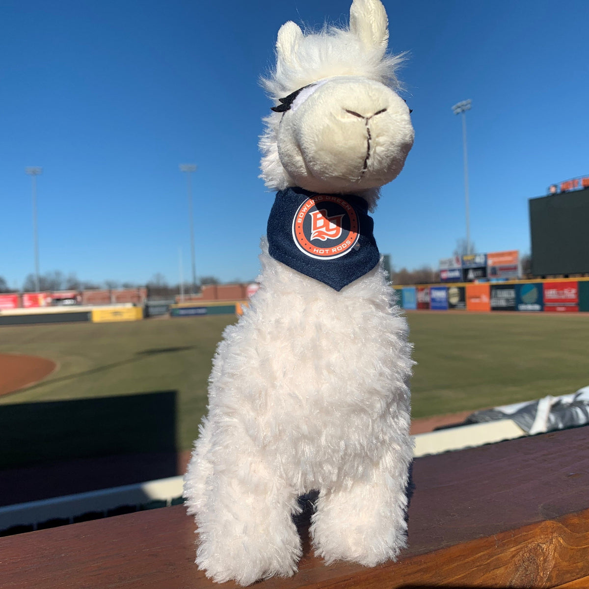 Bowling Green Hot Rods Llama W  Bandana