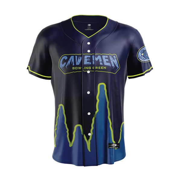 Bowling Green Cavemen Replica Jersey – Bowling Green Hot Rods