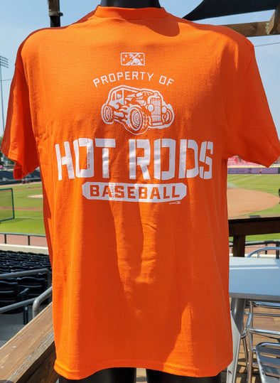 Hot Rods Property Orange Shirt
