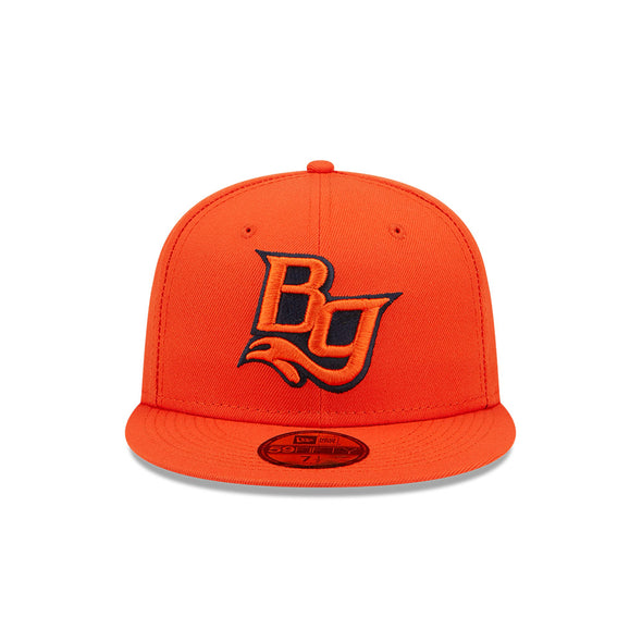 Bowling Green Hot Rods 59Fifty Player's Orange Home Cap