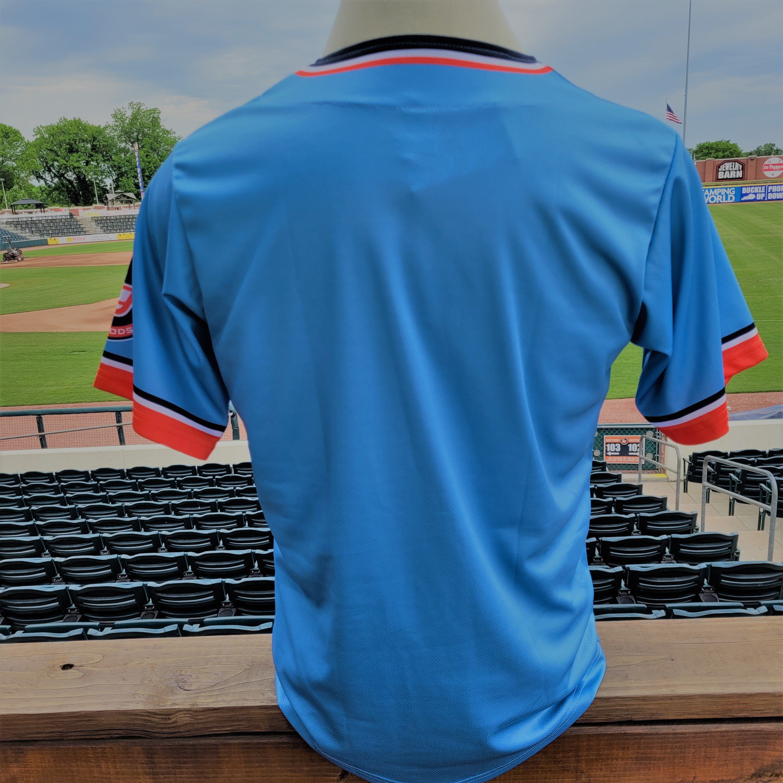 Hot Rods Sunday Jersey – Bowling Green Hot Rods